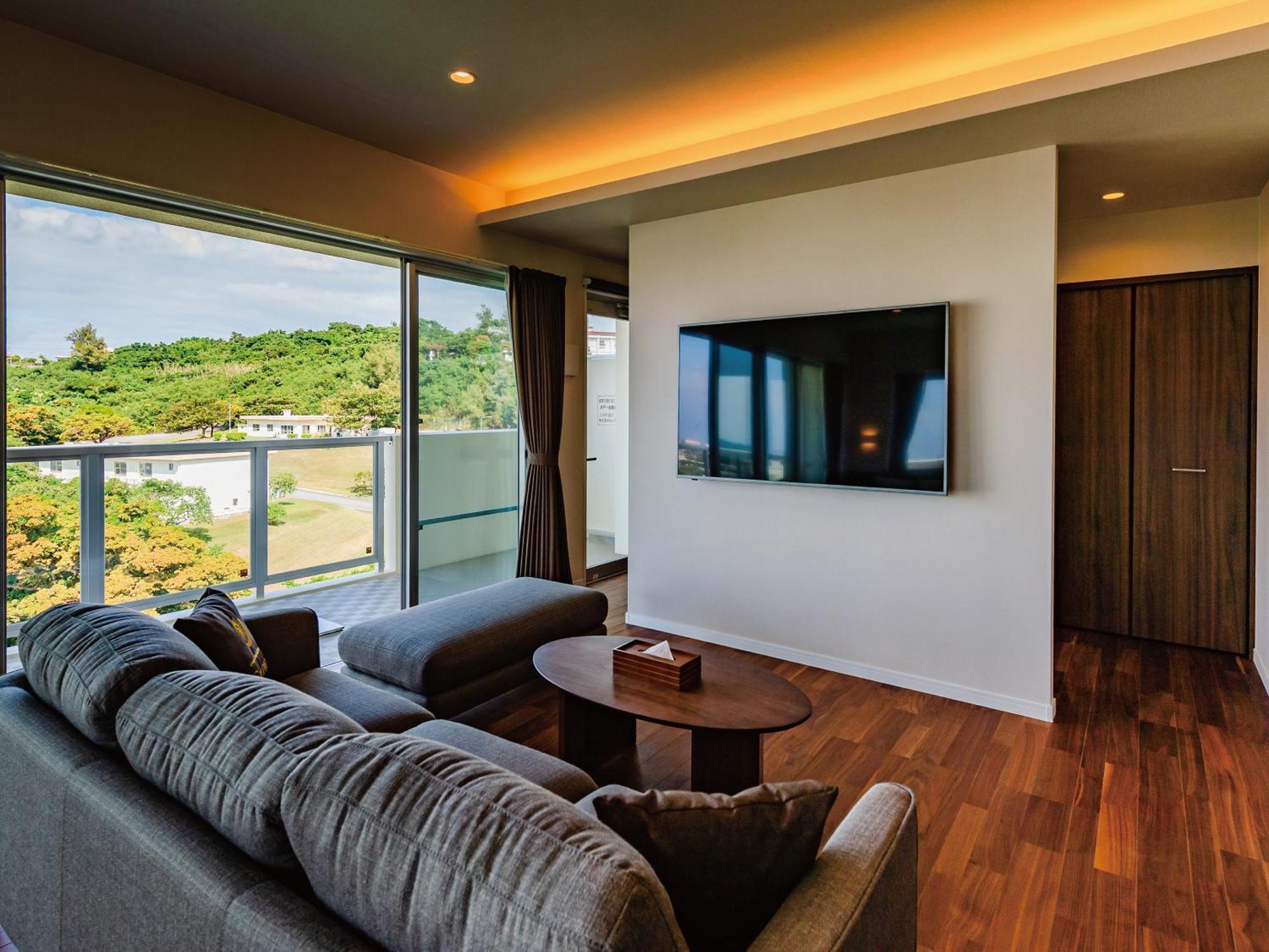 Private Condo Chatan Jagaru By Coldio Premium Bagian luar foto